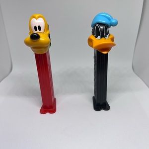 Disney Pez collectables Daffy Duck and Pluto